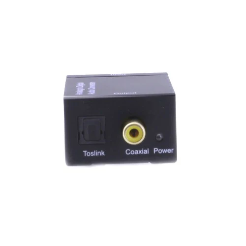 Analog RCA to Optical Digital Coaxial Toslink Audio Converter Adapter Composite to Optical - Image 3