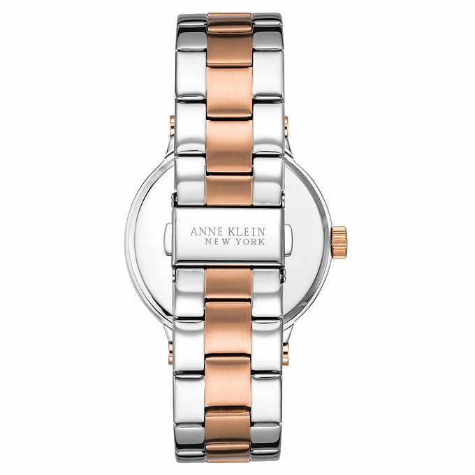 Anne Klein 12/2341MPRT New York Two-Tone Stainless Steel Ladies Quartz Watch BRAND NEW - Image 2