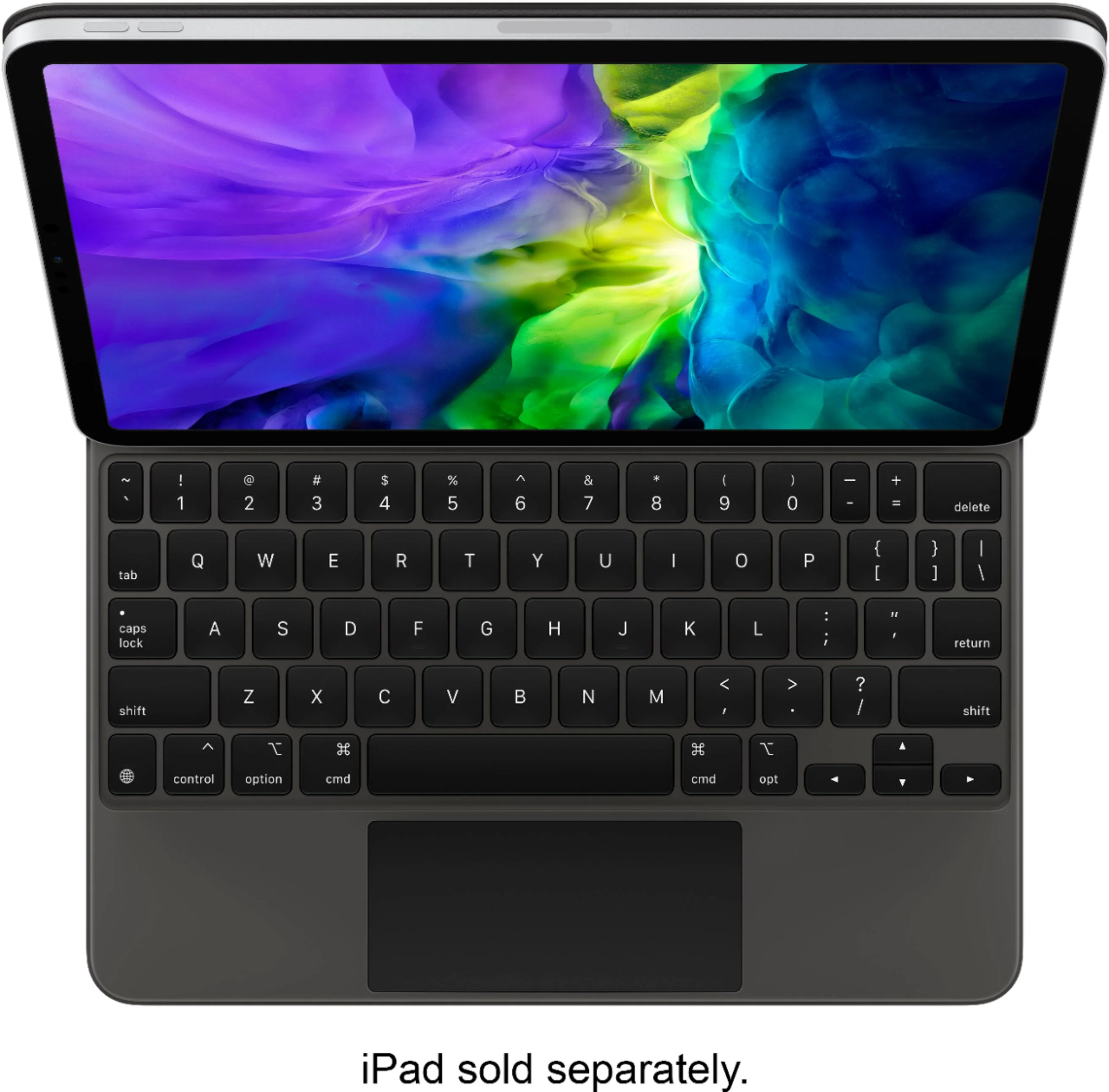Apple Magic Keyboard for iPad Air 11-inch M2 (Black, US English) - MXQT2LL/A - Image 2