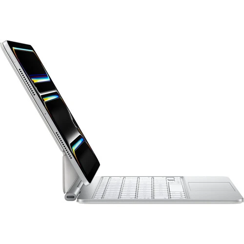 Apple MWR03LL/A Magic Keyboard for 11" iPad Pro M4 (White, US English) ( MWR03LL/A )