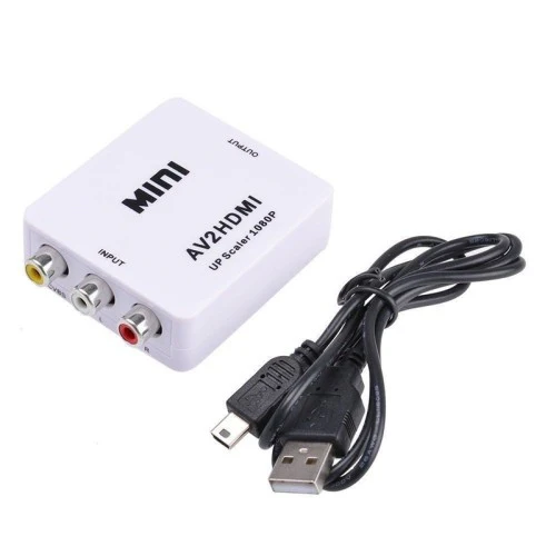 AV to HDMI Converter Composite AV to HDMI Video Adapter RCA to HDMI - Image 2