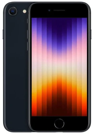 Apple iPhone SE 5G 64GB Unlocked (3rd Generation) - Midnight Black - Fair Condition
