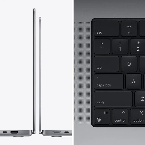 Apple Macbook Pro 14.2" ( Late 2021 ) / Apple M1 Chip / 16GB RAM / 512GB SSD / *MKGR3LL/A* / Silver - Image 3