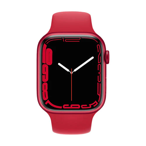 Apple Watch Series 7 (GPS ) 41mm (PRODUCT)Red Aluminum Case with (PRODUCT)Red Sport Band (MKN23) - Image 2