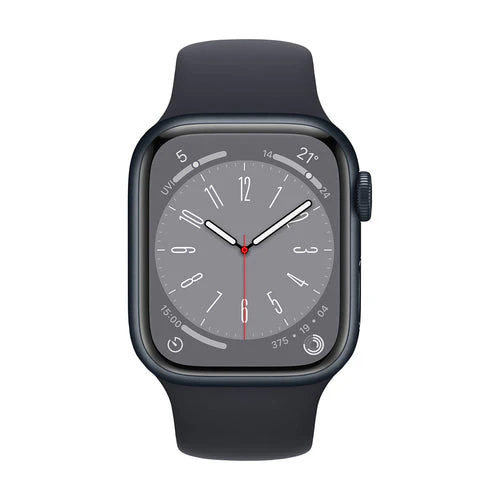 Apple Watch Series 8 45mm (GPS) Midnight Aluminum Case with Midnight Sport Band (3K758LL/A) - Image 2