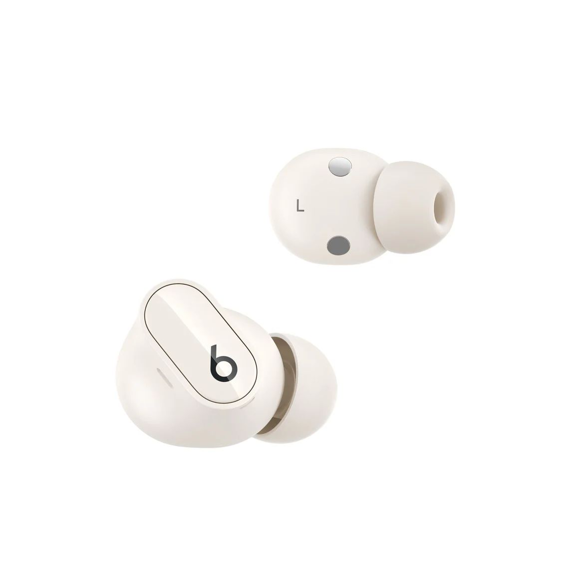 Beats Studio Buds True Wireless Noise Cancelling Bluetooth Earbuds (2nd Generation-Ivory) MQLJ3LL - Image 5