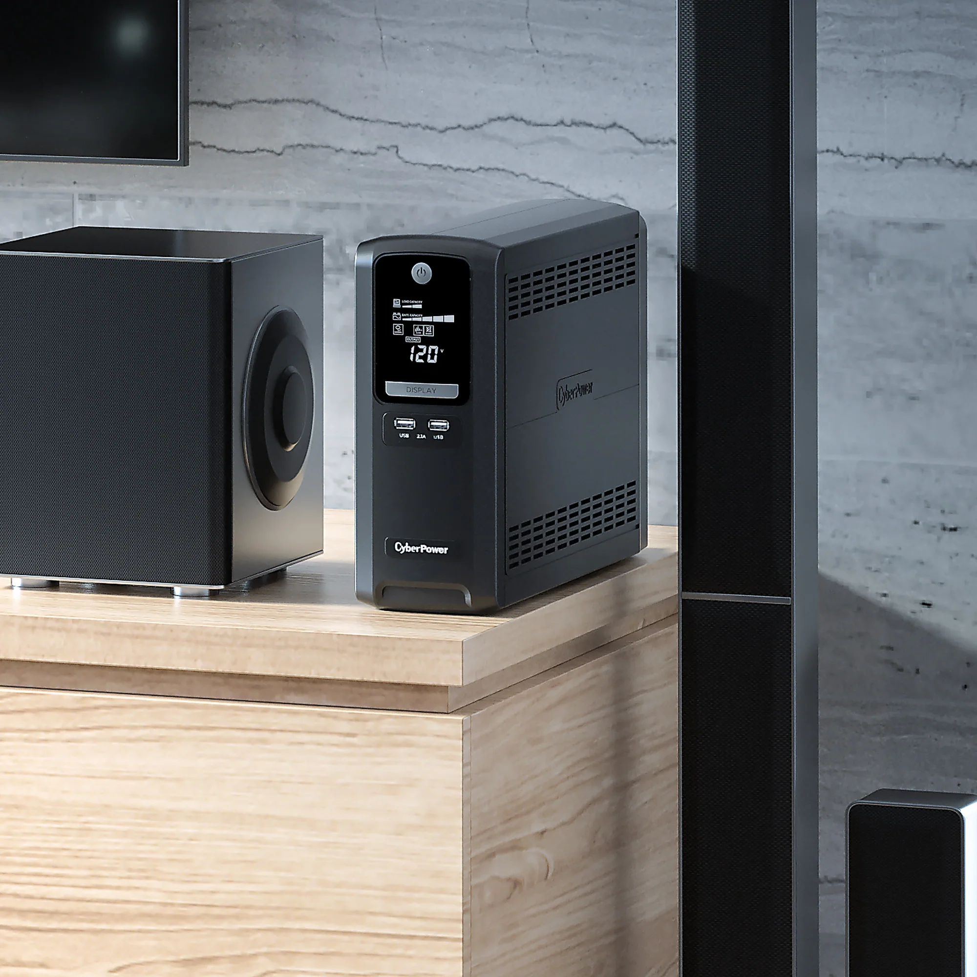 CyberPower 1350VA Battery Backup with Surge Protection - Image 4