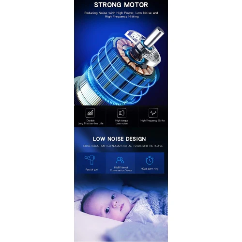 Deep Tissue Muscle Massage Gun - Image 5
