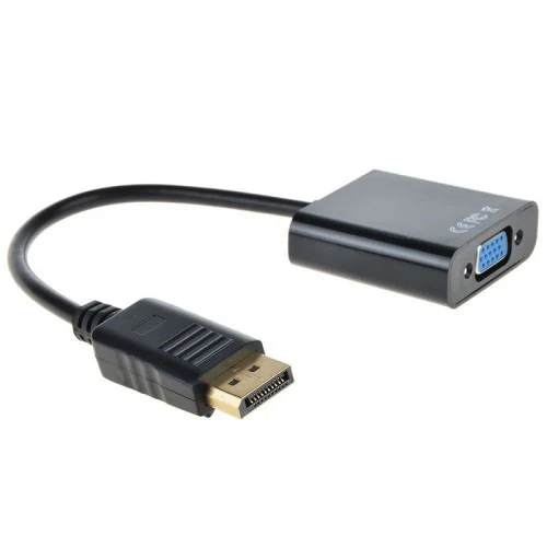 Displayport To VGA Female Cable Converter DP to VGA Video Adapter Male to Female - Image 2