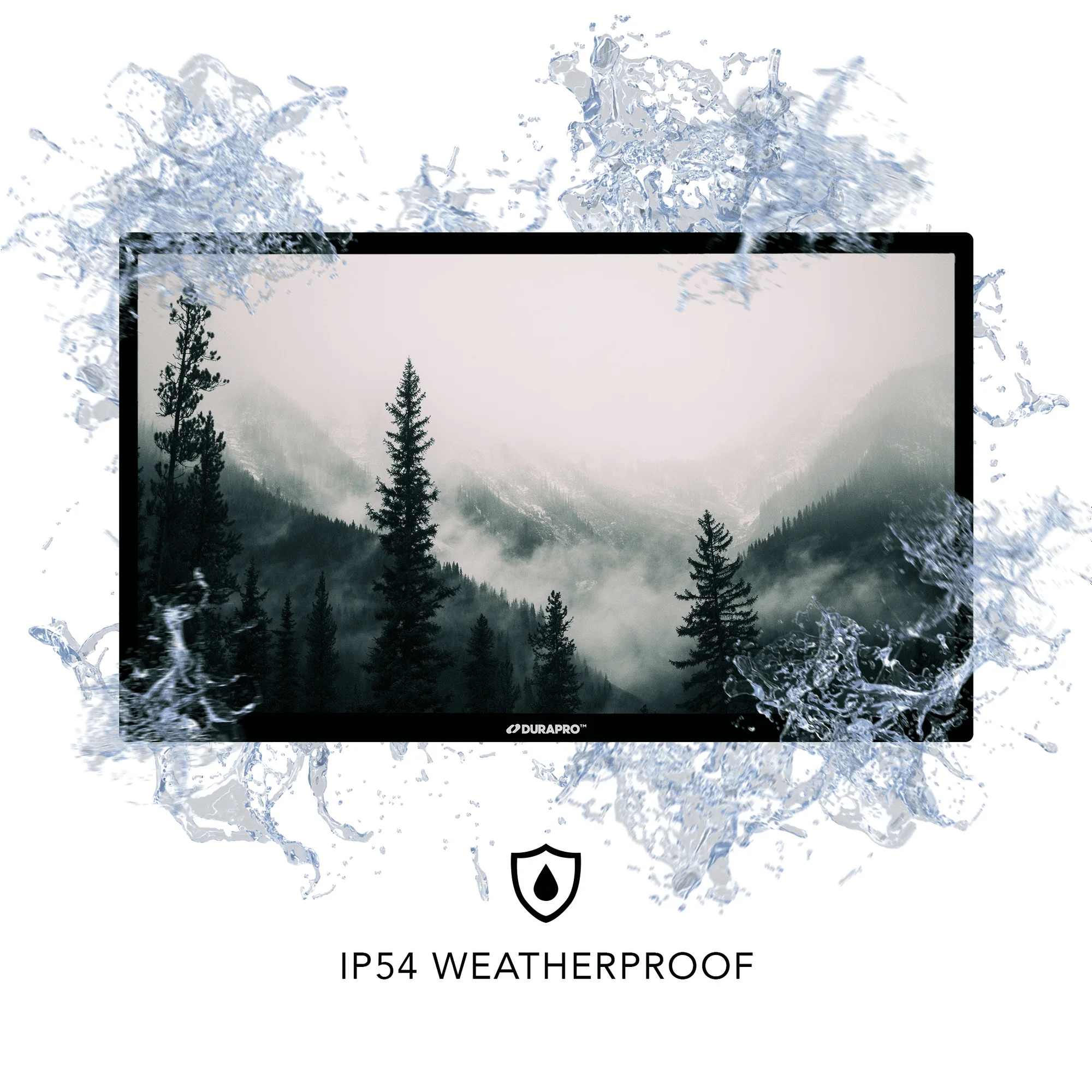 DuraPro 4K UHD LED 43 Inch Outdoor Smart TV For Partial Sun (DRPTV430SM) - Image 2