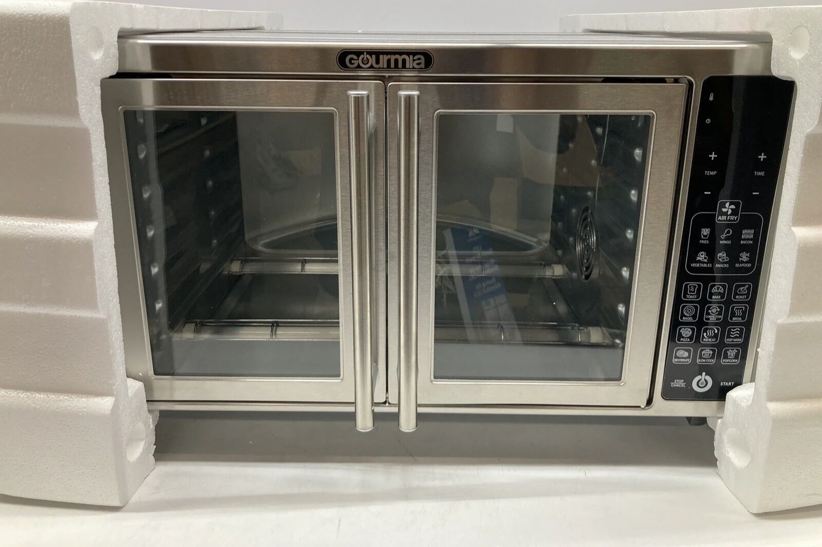 Gourmia with Single-Pull French Doors XL Digital Air Fryer - Image 3