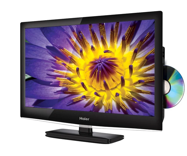 HAIER LEC24B1380 24 Inch 1080P 60 HZ  LED DVD  TV - Image 3