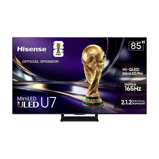 Hisense 85" U7 Series Mini-LED ULED 4K Smart Google TV (85U7N)
