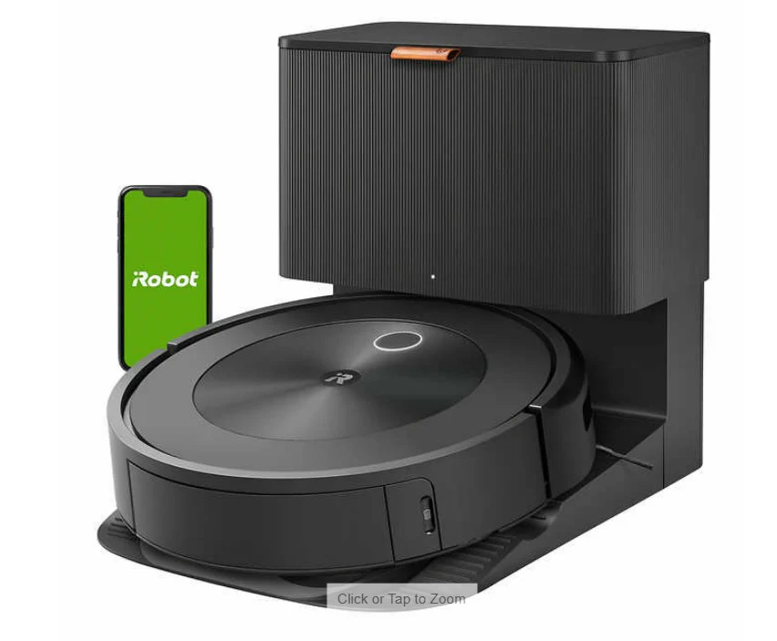 iRobot Roomba j8+ (8550) Wi-Fi Connected Self-Emptying Robot Vacuum Brand New Damaged Box