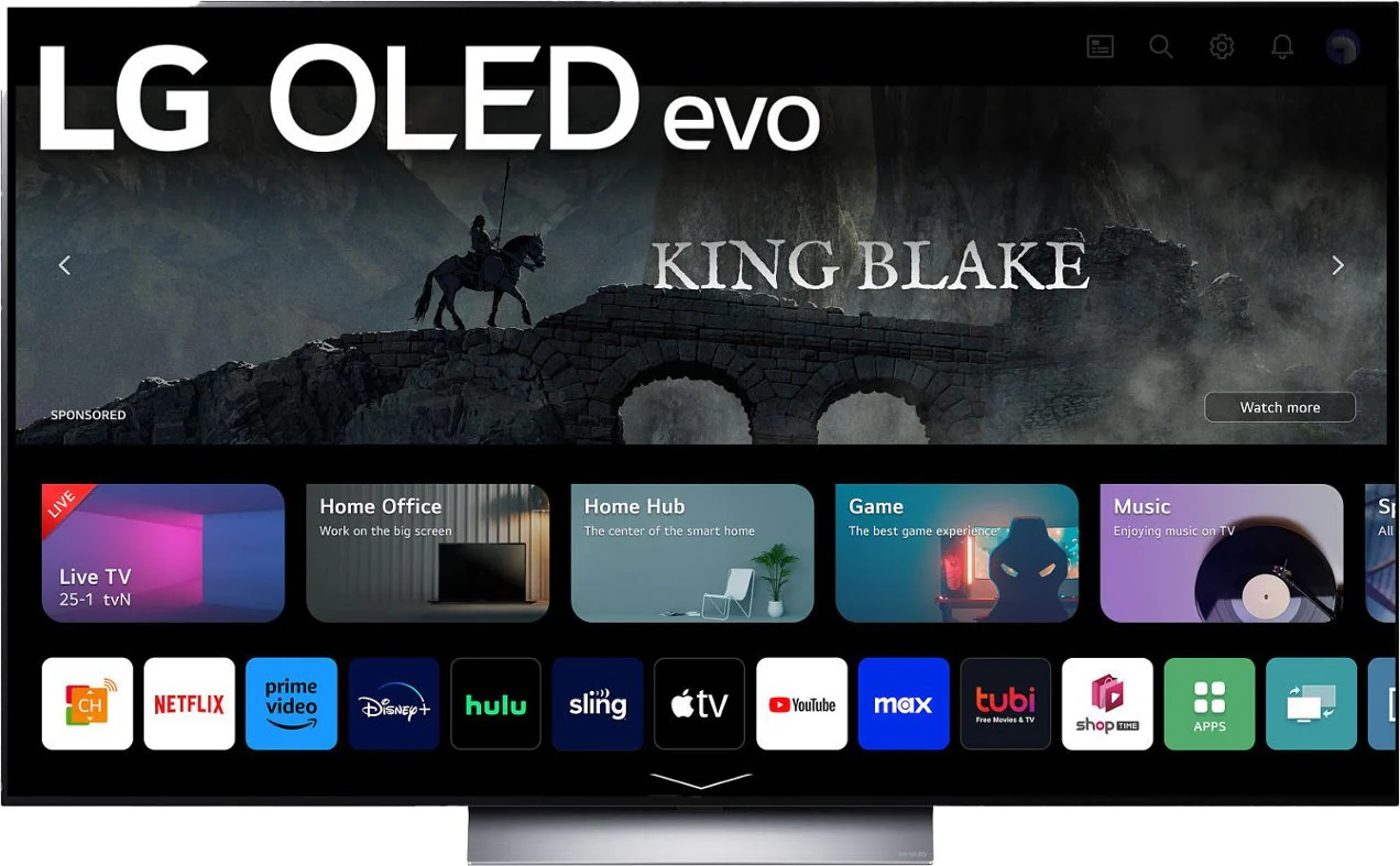 LG 55" Class 4K UHD OLED Web OS Smart TV with Dolby Vision C3 Series(OLED55C3PUA) - Image 2