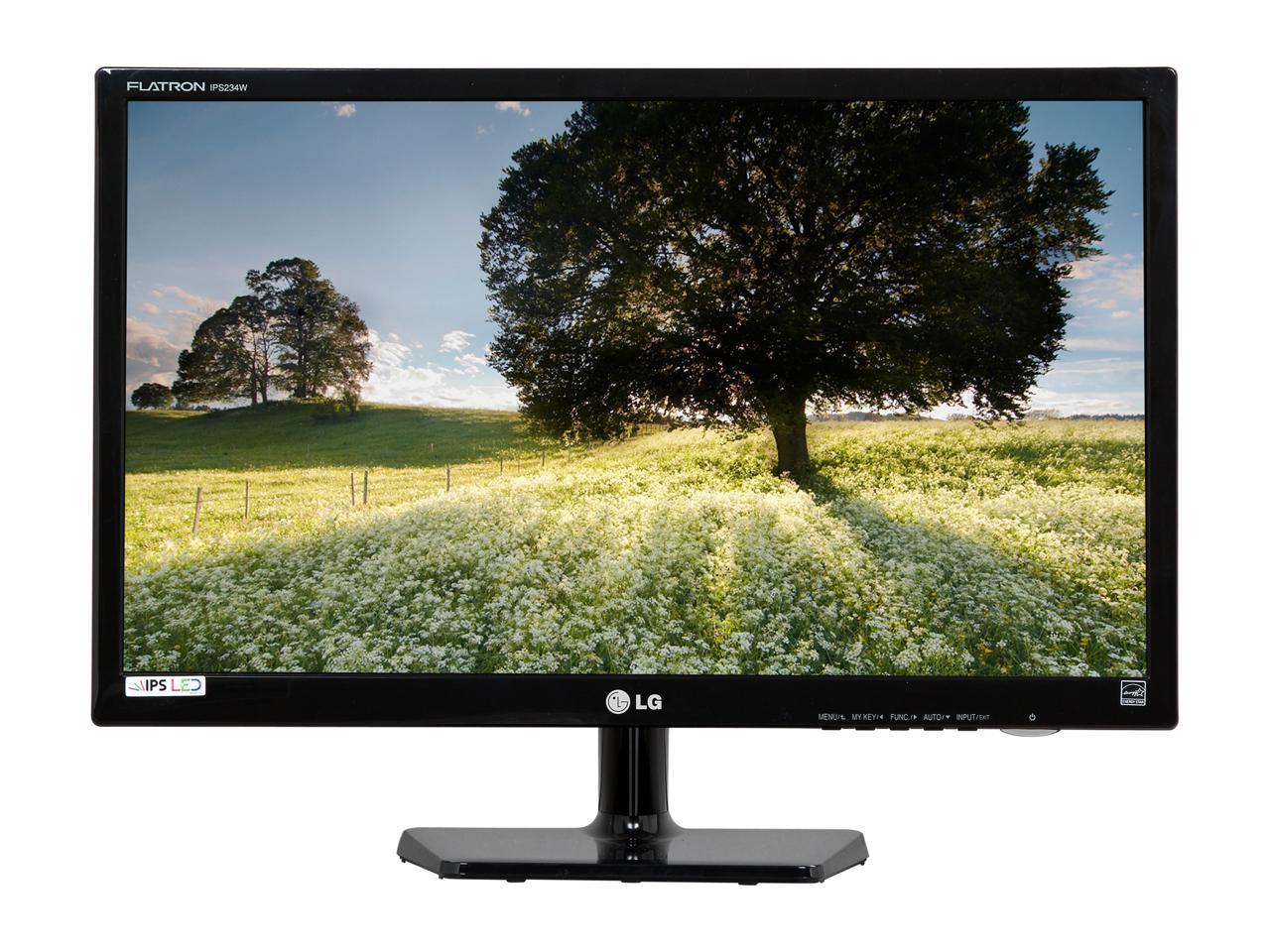 LG LGE-IPS234W-PN Black 23" 14ms HDMI Widescreen LED Monitor 250 cd/m2 5,000,000:1 IPS Panel - Image 2
