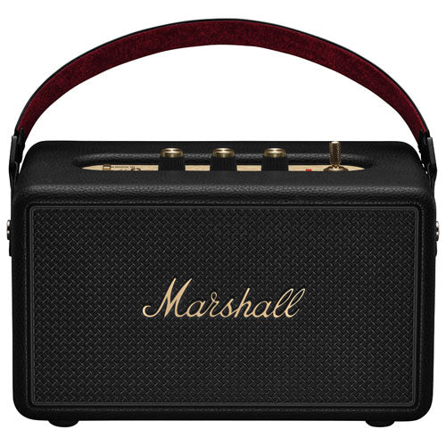 Marshall Kilburn III Waterproof Bluetooth Wireless Speaker - Black & Brass (1007443)