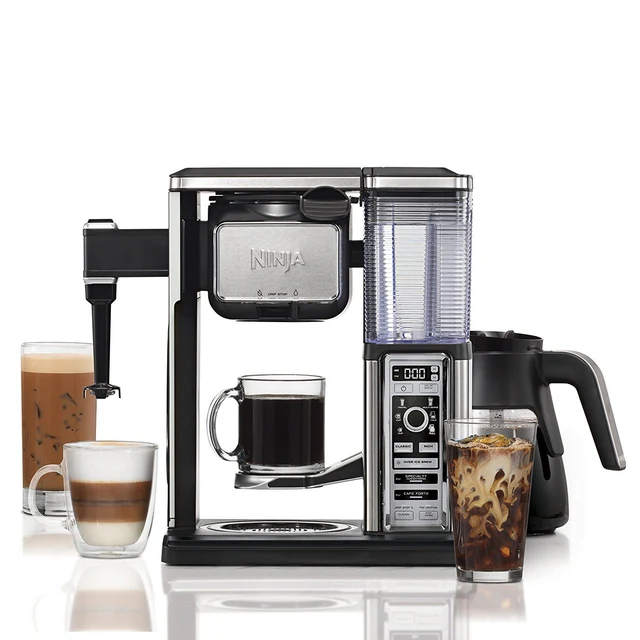 Ninja Coffee Bar Glass Carafe System, Black/Stainless Steel (CF092) - Image 2