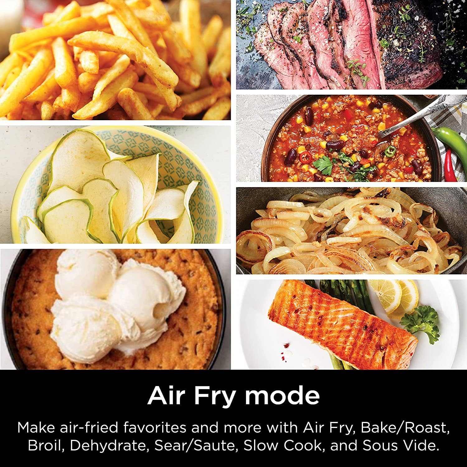 Ninja Speedi 6-Qt Rapid Cooker & Air Fryer, 12-in-1 with Steam, Bake, Roast, Sauté & More – Sea Salt Gray - Image 7