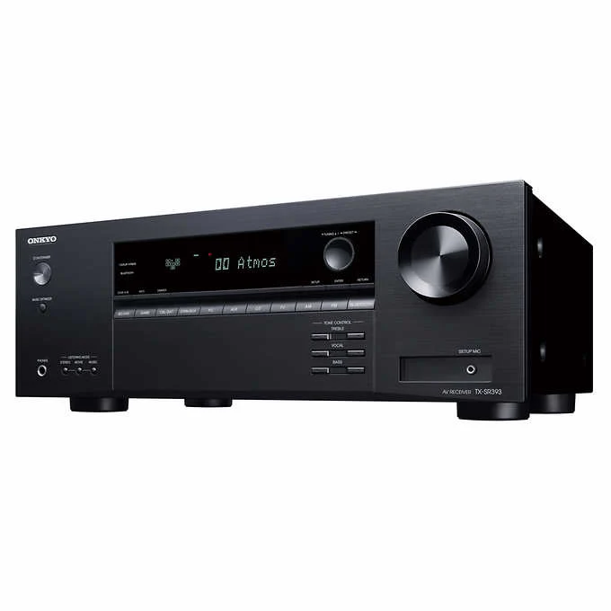 Onkyo TX-SR393 80W 5.2-Channel AV Receiver with Dolby Atmos - Image 2