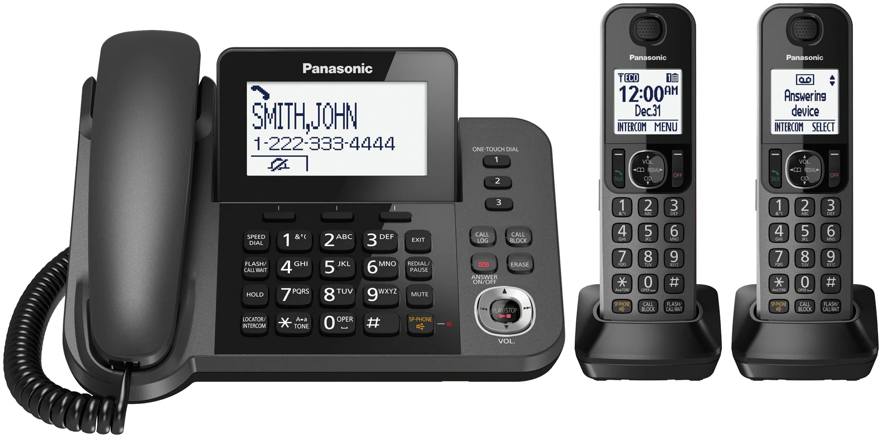 Panasonic KX-TG572SK Cordeless Phone Set