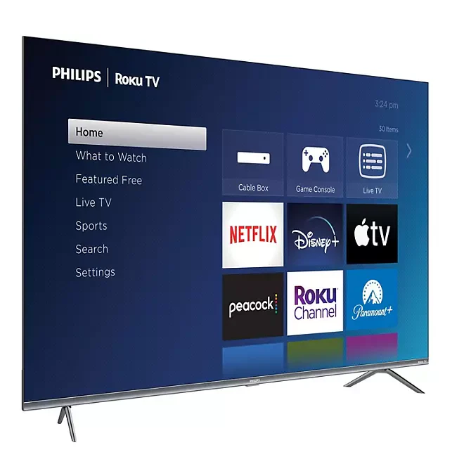 Philips 55" Class 7900 Series 4k QLED UltraHD Roku Smart TV (55PUL7973/F7) - Image 2