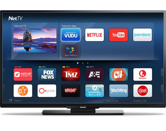 PHILIPS 55" 4K (2160p) Smart LED TV (55PFL5402/F7)