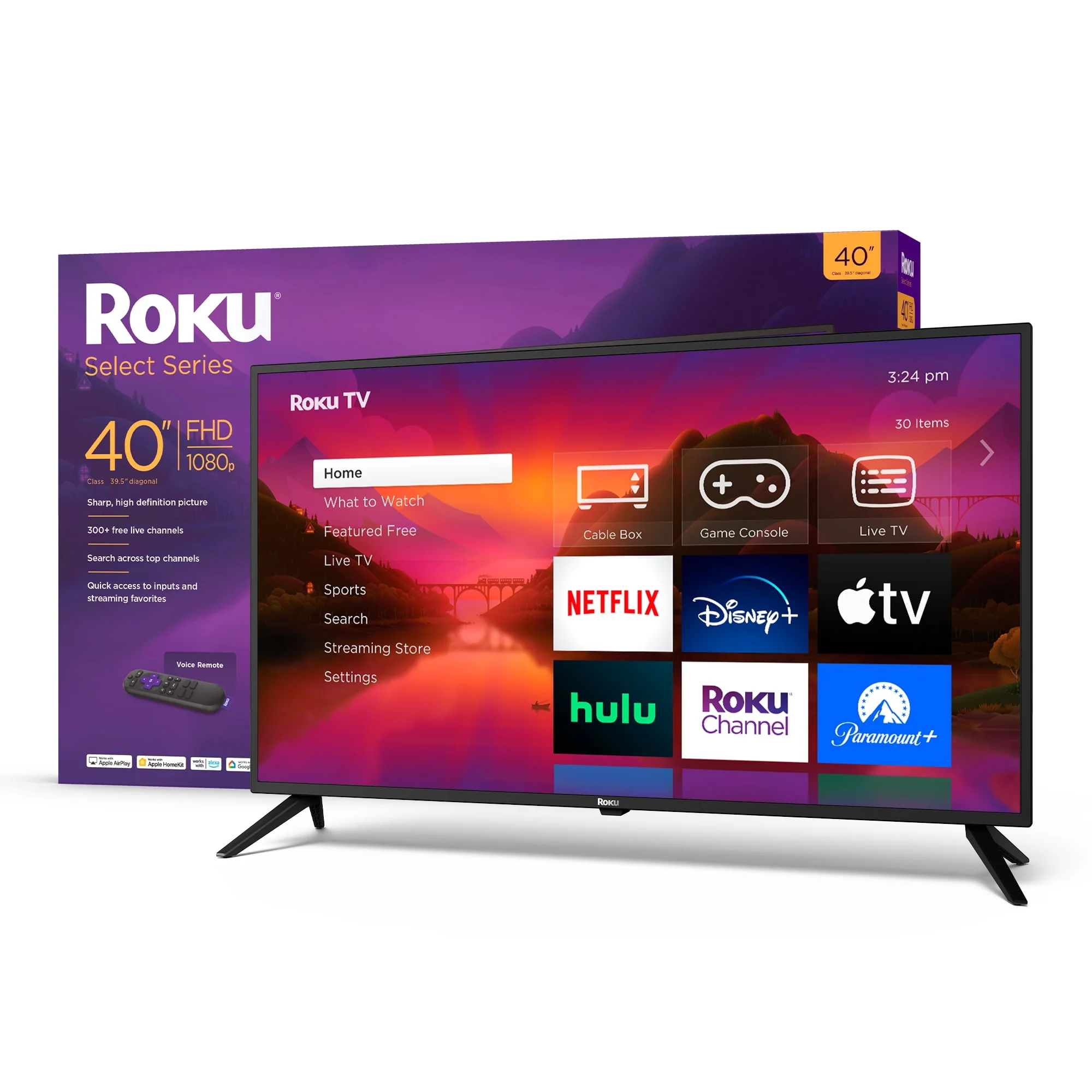 Roku 32” Class Select Series 720P HD Smart Roku TV (32R2B5 / 32R2BX)
