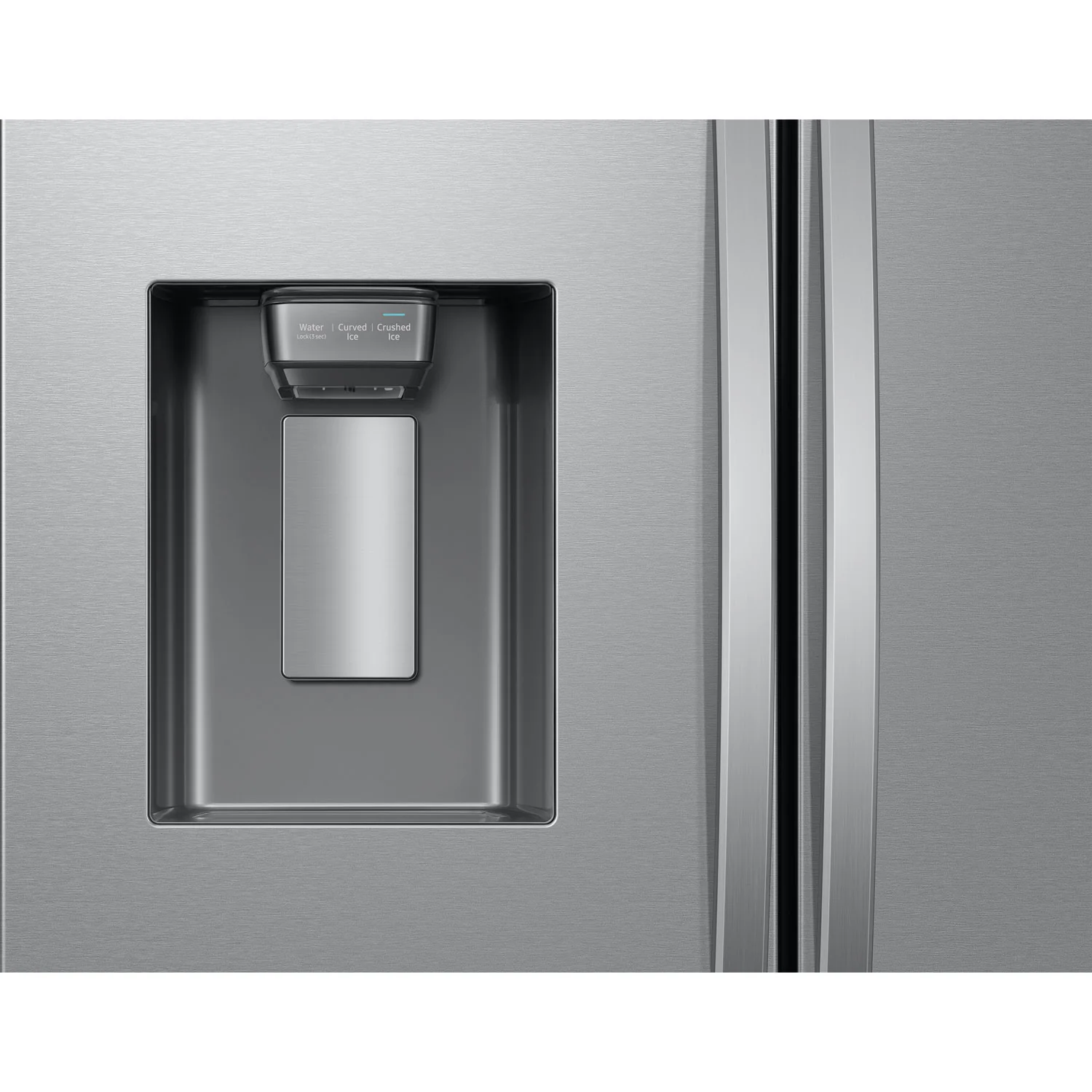 Samsung 36" 25.5 Cu. Ft. French Door SpaceMax Counter Depth Refrigerator w/ Water & Ice Dispenser (RF27CG5900SR) - Stainless - Image 8