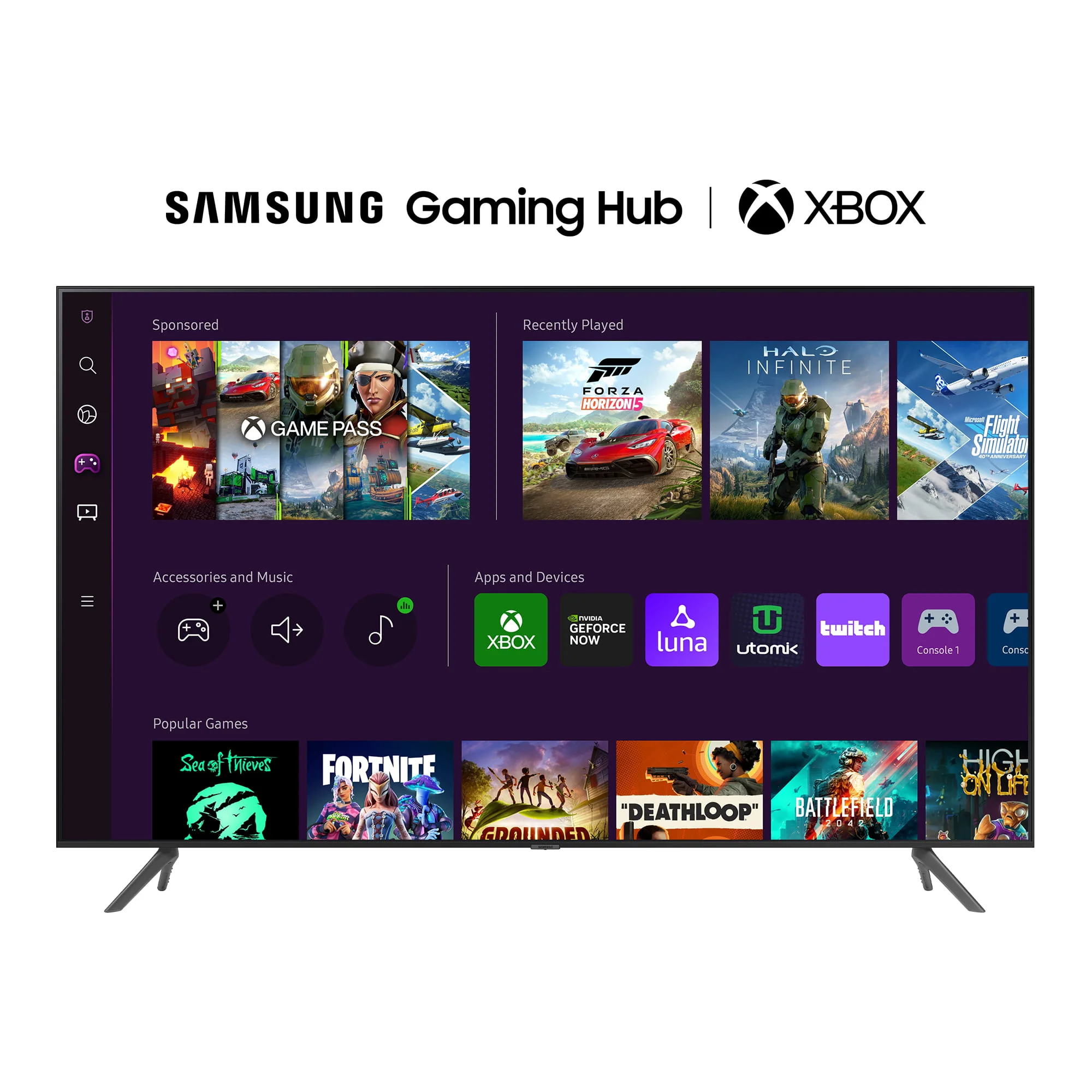 SAMSUNG 43" Class CU7000B Crystal UHD 4K UHD Smart TV (UN43CU7000B)