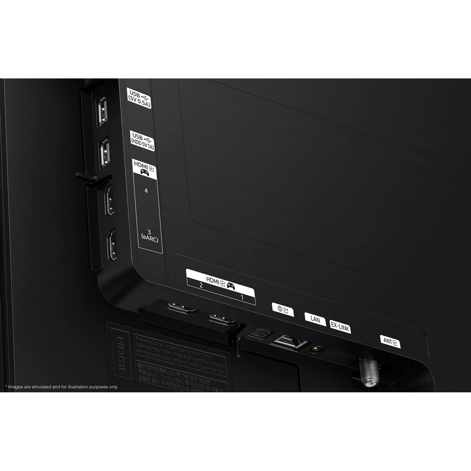 SAMSUNG 55” Class S90D OLED Smart TV (QN55S90D) - Image 4