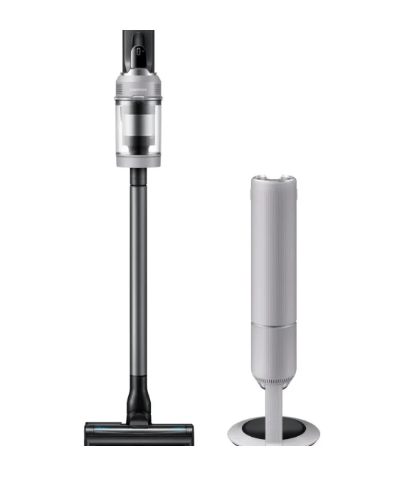 Samsung Bespoke AI Jet Lite Cordless Stick Vacuum for Multi-Surface with 280AW Suction, All-in-One Clean Station, HEPA - Pebble Gray