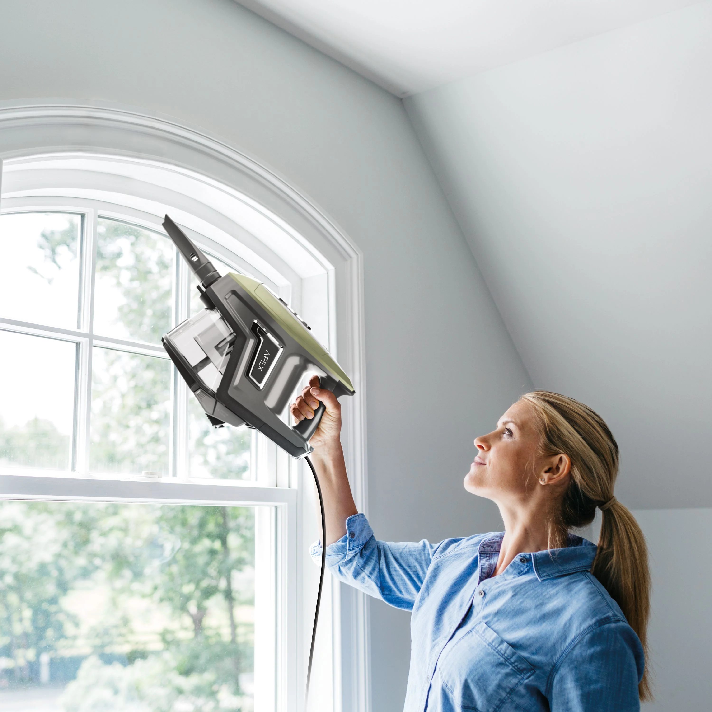 Shark APEX DuoClean?? with Self-Cleaning Brushroll Corded Stick Vacuum (ZS360) - Image 7