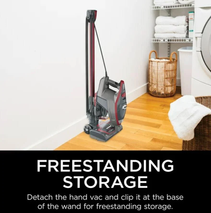 SHARK HV370 Rocket Pro Corded Stick Vacuum, Comet Red - Image 7
