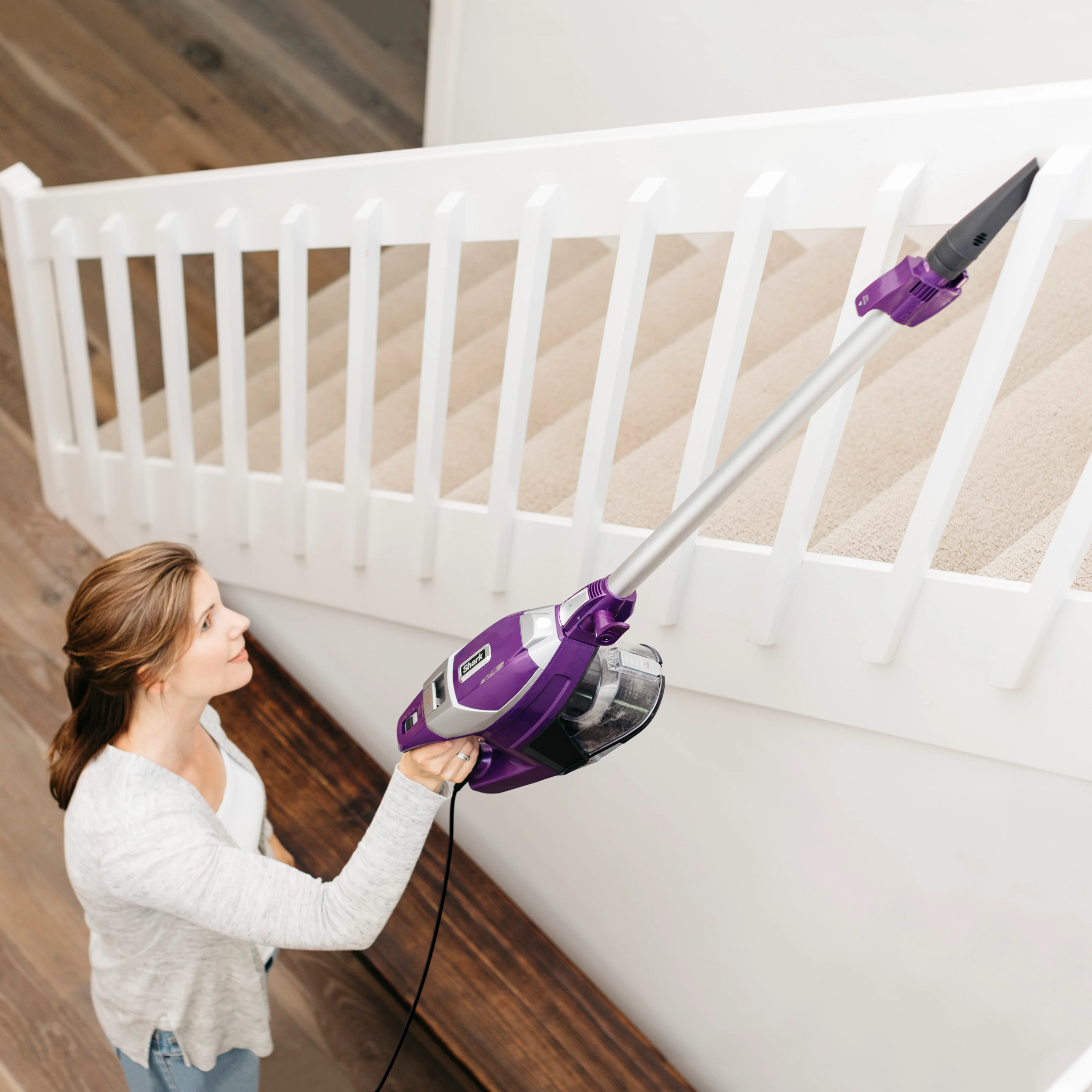 Shark Rocket Zero-M Self-Cleaning Brushroll Corded Stick Vacuum ( ZS350 ) - Image 3