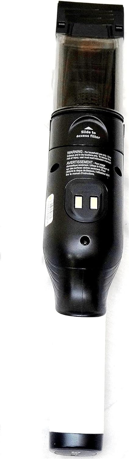 Shark WV201 WANDVAC Handheld Vacuum Lightweight at 1.4 Pounds with Powerful Suction, Charging Dock, Single Touch Empty and Detachable Dust Cup (WV201QWHT White) - Image 7