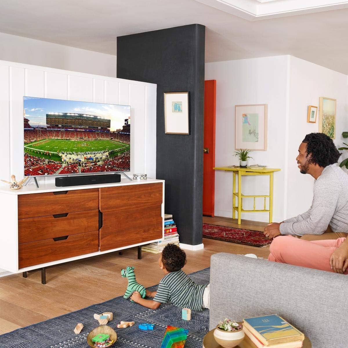 Sonos Beam - Smart TV Sound Bar with Amazon Alexa Built-in - Black - Image 7