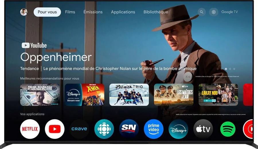 Sony BRAVIA 8 II 65" OLED 4K HDR Smart Google TV (K65XR80CM2) - Image 5