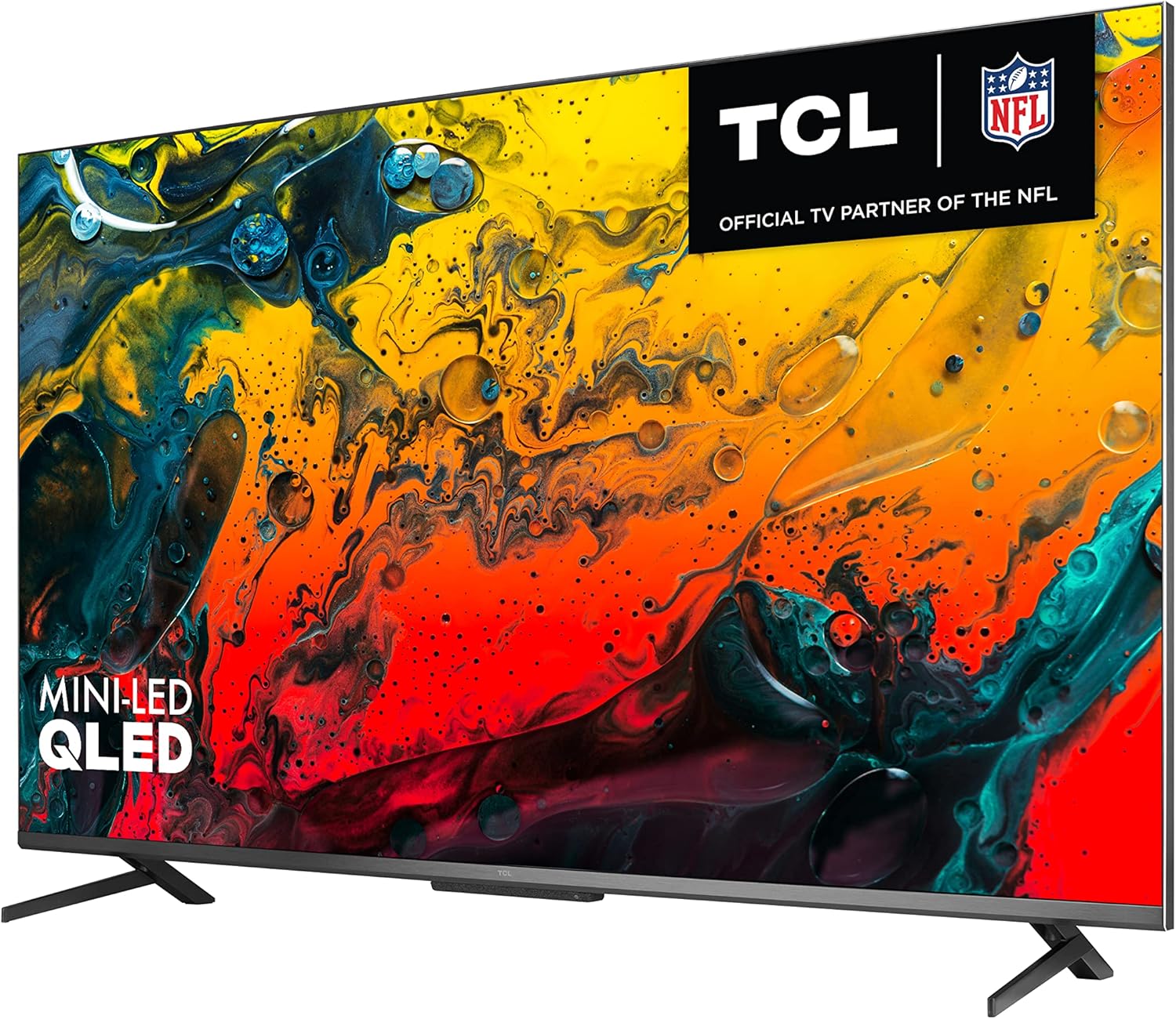 TCL 65" Class 6-Series 4K Mini-LED UHD QLED Dolby Vision HDR Smart Google TV (65R646) - Image 3