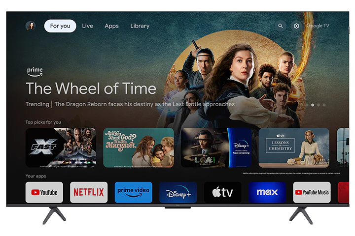 TCL 65" Class Q Class 4K QLED HDR Smart TV with Google TV (65Q671G) - Image 2