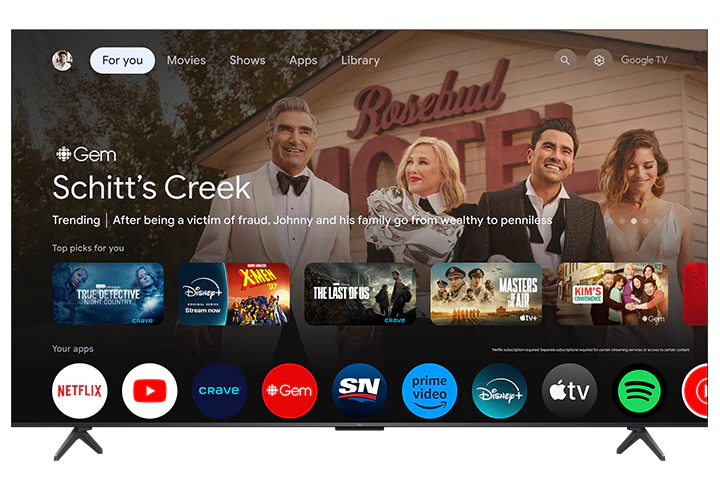 TCL 85" QM63K Series QD-Mini LED 4K Smart Google TV (85QM63K) - Image 6