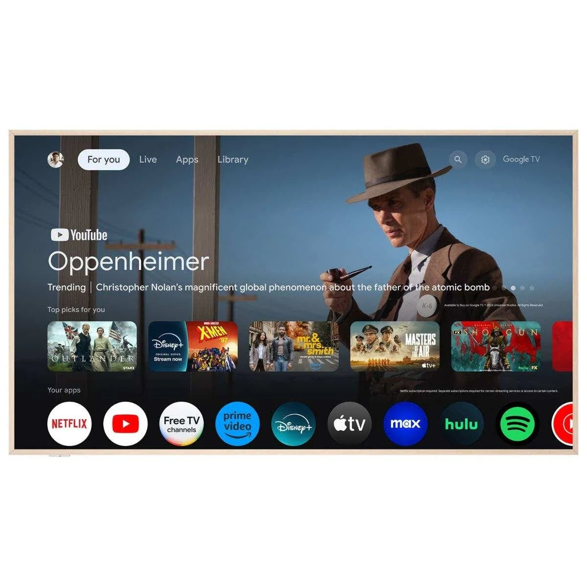 TCL NXTVISION 75" 4K UHD Dolby Vision IQ QLED 120Hz Google TV Smart TV (75A300W) - Image 2