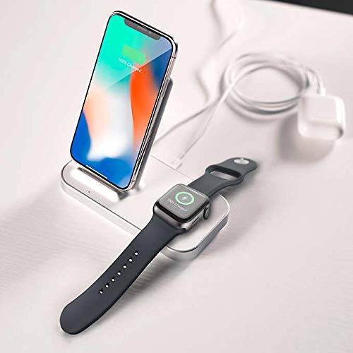Ubio Labs Wireless Charging Stand for iPhone and Apple Watch - Image 3