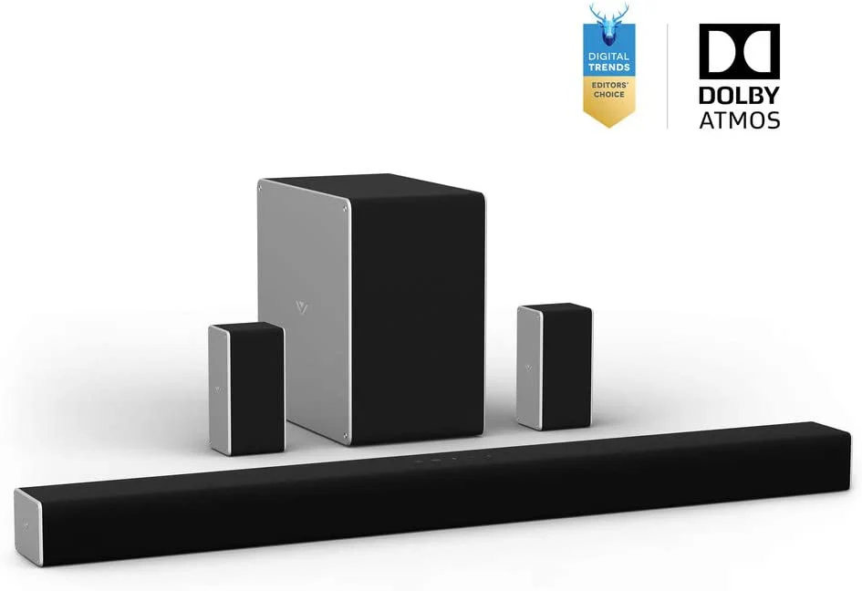 VIZIO SB36514-G6 36" 5.1.4 Premium Home Theater Sound System with Dolby Atmos and Wireless Subwoofer, Black - Image 2
